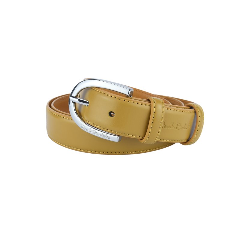 Renato Balestra Damengürtel, Schmal, aus Echtleder, Kürzbar, mit Box, 3 cm — Ansicht 28