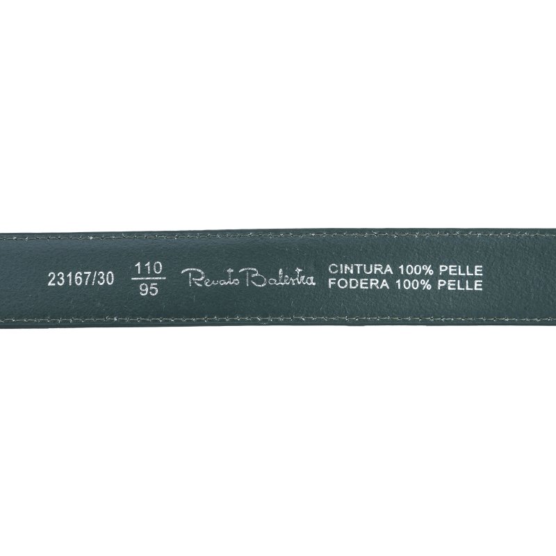 Renato Balestra Women's Slim Belt in Genuine Leather, Adjustable With Box 3 cm — view 39