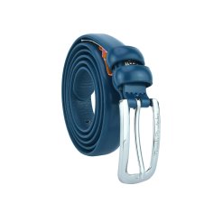 Renato Balestra Ceinture Femme Fine en Cuir Véritable, Raccourcissable avec Boîte 2 cm