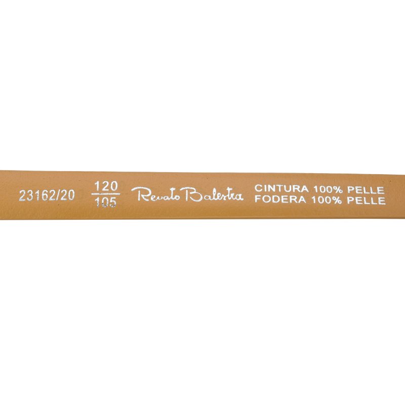 Renato Balestra Damengürtel Schmal aus Echtem Leder, Kürzbar, mit Box 2 cm — Ansicht 25
