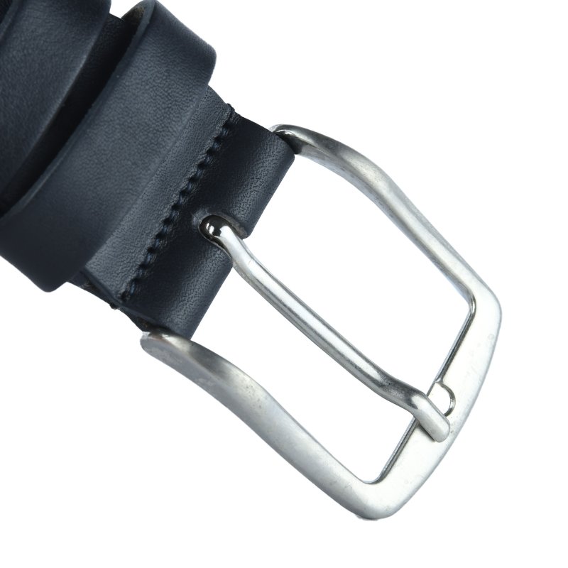Conte Massimo Ceinture Homme en Cuir (Tannage Végétal), Sans Coutures, Raccourcissable, Hauteur 3,5 cm — vue arrière
