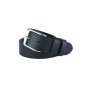 Conte Massimo Men's Belt in Vegetable-Tanned Leather, Seamless, Can Be Shortened, 3.5 cm — view 7