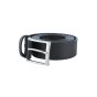 Conte Massimo Men's Belt in Vegetable-Tanned Leather, Seamless, Can Be Shortened, 3.5 cm — view 14
