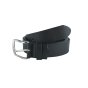 Conte Massimo Men's Belt in Vegetable-Tanned Leather, Seamless, Can Be Shortened, 3.5 cm — view 21
