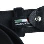 Conte Massimo Men's Belt in Genuine Leather With Stitching, Can Be Shortened, 3 cm High — detail