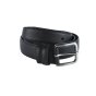 Conte Massimo Ceinture Homme en Cuir Véritable avec Coutures, Raccourcissable, Hauteur 3 cm — vue 9
