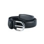 Biagiotti Women's Slim Belt 3 cm in Genuine Leather, Can Be Shortened, With Box — view 10