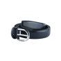 Biagiotti Women's Slim Belt 3 cm in Genuine Leather, Can Be Shortened, With Box — view 35