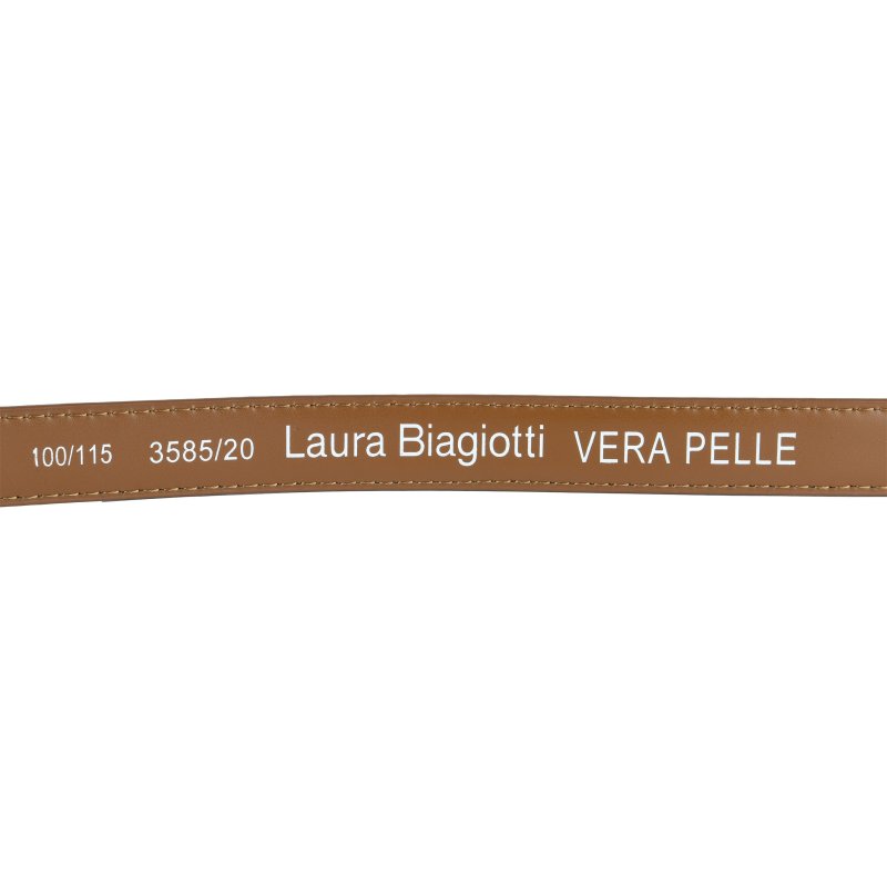 Biagiotti Damengürtel Schmal 2 cm aus Echtleder, Kürzbar, mit Box — Ansicht 22
