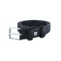 Sergio Tacchini Men's Belt Faux Leather Exterior Genuine Leather Lining, Seamless 3 cm Nickel Free Buckle — view 9