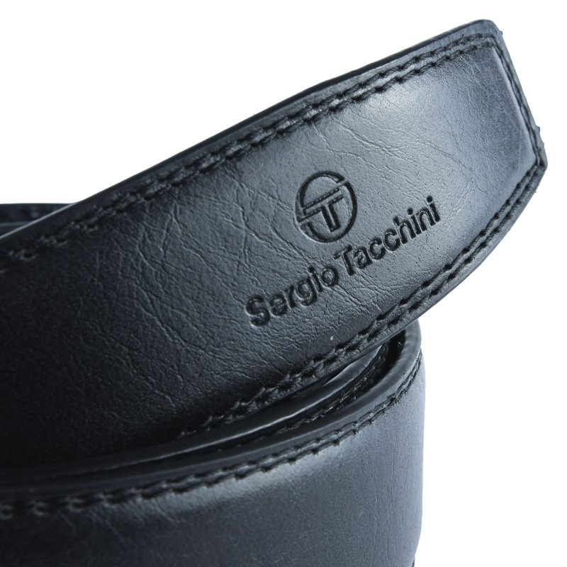 Sergio Tacchini Ceinture Homme Extérieur Similicuir Intérieur Doublure en Cuir, à Double Couture, Boucle Sans Nickel — vue 13