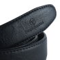 Sergio Tacchini Herrengürtel Außen Kunstleder Innen Lederfutter, Mit Einer Naht, Schnalle Nickelfrei 3,5 cm — Ansicht 13