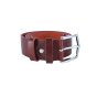 Conte Massimo Ceinture en Cuir (Tannage Végétal), Made in Italy, Raccourcissable, Hauteur 4 cm Sans Coutures — vue 42