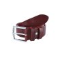 Conte Massimo Ceinture en Cuir (Tannage Végétal), Made in Italy, Raccourcissable, Hauteur 4 cm Sans Coutures — vue 41