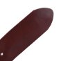 Conte Massimo Belt in Genuine Leather (Vegetable-Tanned), Made in Italy, Shortenable, 4 cm Height, Seamless — view 46
