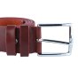 Conte Massimo Ceinture en Cuir (Tannage Végétal), Made in Italy, Raccourcissable, Hauteur 4 cm Sans Coutures — vue 48