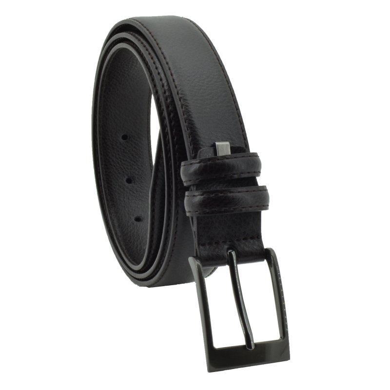 Sergio Tacchini Men's Belt in Genuine Leather, Nickel Free Buckle, Can Be Shortened — view 11