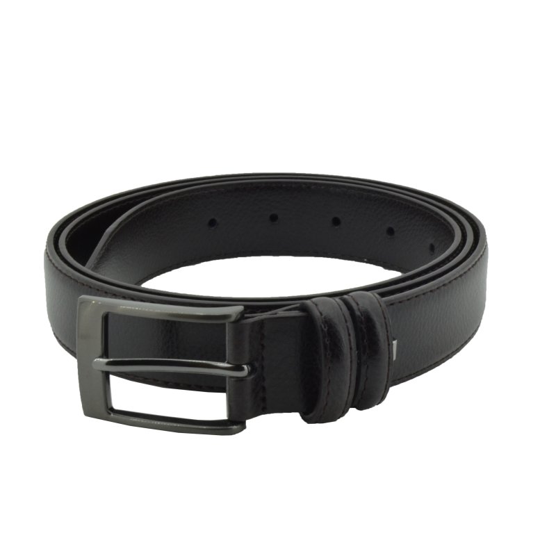 SERGIO TACCHINI Cinturón Hombre de Piel Genuina, Hebilla Sin Níquel, Acortable — vista 13