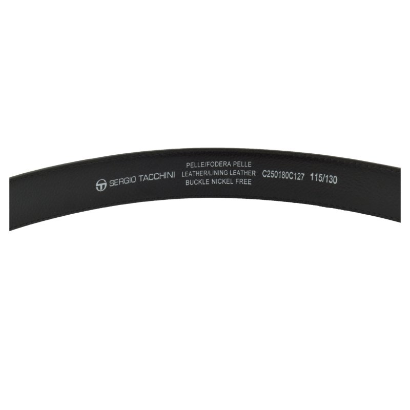 Sergio Tacchini Men's Belt in Genuine Leather, Nickel Free Buckle, Can Be Shortened — view 15