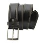 Conte Massimo Herrengürtel aus Leder (pflanzlich gegerbt), Kürzbar, Höhe 4cm mit Nähten — Ansicht 9
