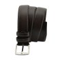 Conte Massimo Ceinture Homme en Cuir Véritable avec Coutures, Raccourcissable, Hauteur 3,5cm — vue 7