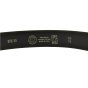 Conte Massimo Men's Belt in Genuine Leather With Stitching, Can Be Shortened, 3.5cm High — view 8