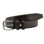 Conte Massimo Men's Belt in Genuine Leather With Stitching, Can Be Shortened, 3.5cm High — view 10