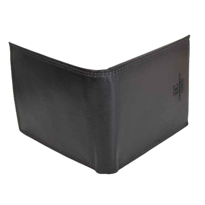 COVERI Portefeuille Homme en Cuir Véritable, Classique avec Porte-cartes et Boîte Cadeau — détail