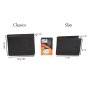 COVERI Men's Wallet in Genuine Leather, Classic with Card Holder and Gift Box — inside