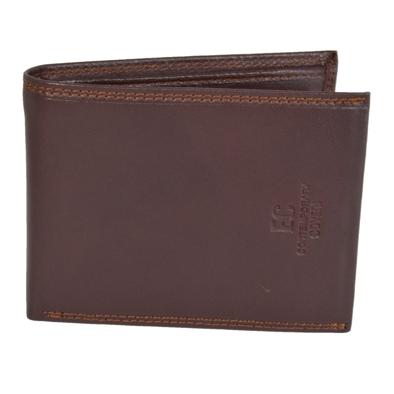 COVERI Portefeuille Homme en Cuir Véritable, Classique avec Porte-cartes et Boîte Cadeau — vue 13