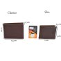 COVERI Men's Wallet in Genuine Leather, Classic with Card Holder and Gift Box — view 16