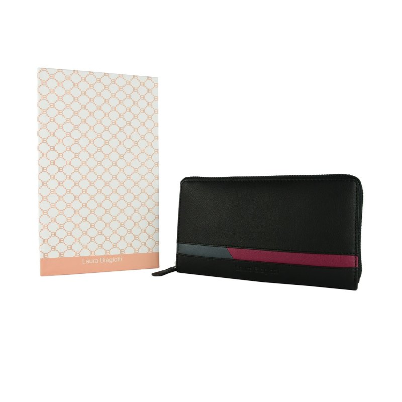 Laura Biagiotti Women's Wallet in Genuine Leather, Spacious, With Gift Box — view 14