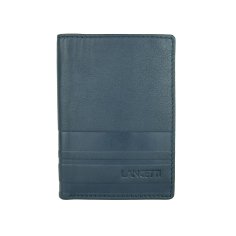 Lancetti Men's Vertical Wallet In Genuine Leather, With Coin Pocket And Box