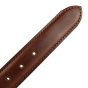 Gianmarco Venturi Men's Belt in Genuine Leather, Made in Italy, Can Be Shortened — detail
