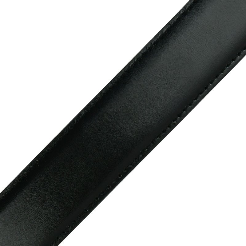 Gianmarco Venturi Men's Belt in Genuine Leather, Made in Italy, Can Be Shortened 1002 — logo detail