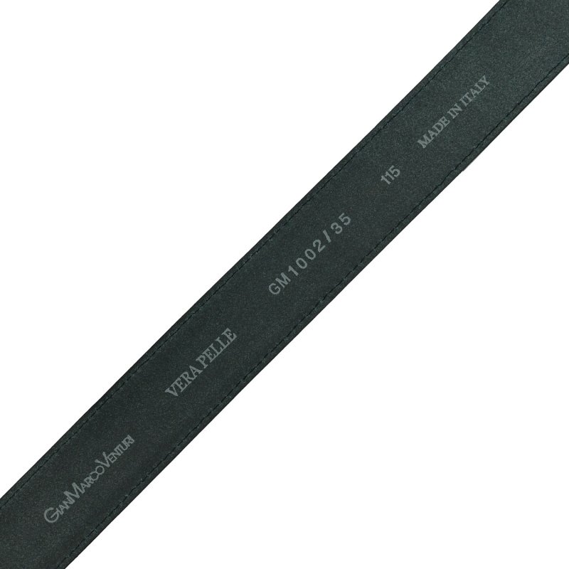 GIANMARCO VENTURI Ceinture Homme en Cuir Véritable, Made In Italy, Raccourcissable 1002 — vue 7