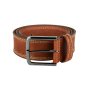 Gianmarco Venturi Men's Belt in Genuine Leather, Made in Italy, Can Be Shortened 4009 — front view