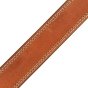 Gianmarco Venturi Men's Belt in Genuine Leather, Made in Italy, Can Be Shortened 4009 — logo detail