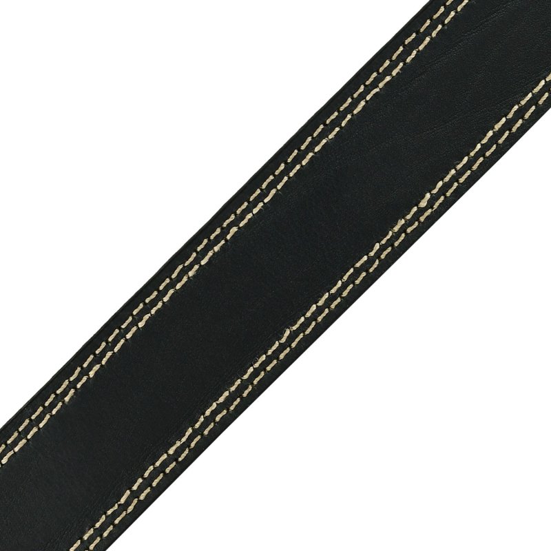 Gianmarco Venturi Men's Belt in Genuine Leather, Made in Italy, Can Be Shortened 4009 — view 14