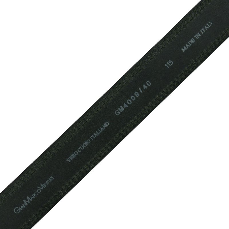 Gianmarco Venturi Men's Belt in Genuine Leather, Made in Italy, Can Be Shortened 4009 — view 15