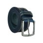 GIANMARCO VENTURI Ceinture Homme en Cuir Véritable, Made In Italy, Raccourcissable 4009 — vue 17