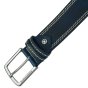 Gianmarco Venturi Men's Belt in Genuine Leather, Made in Italy, Can Be Shortened 4009 — view 20