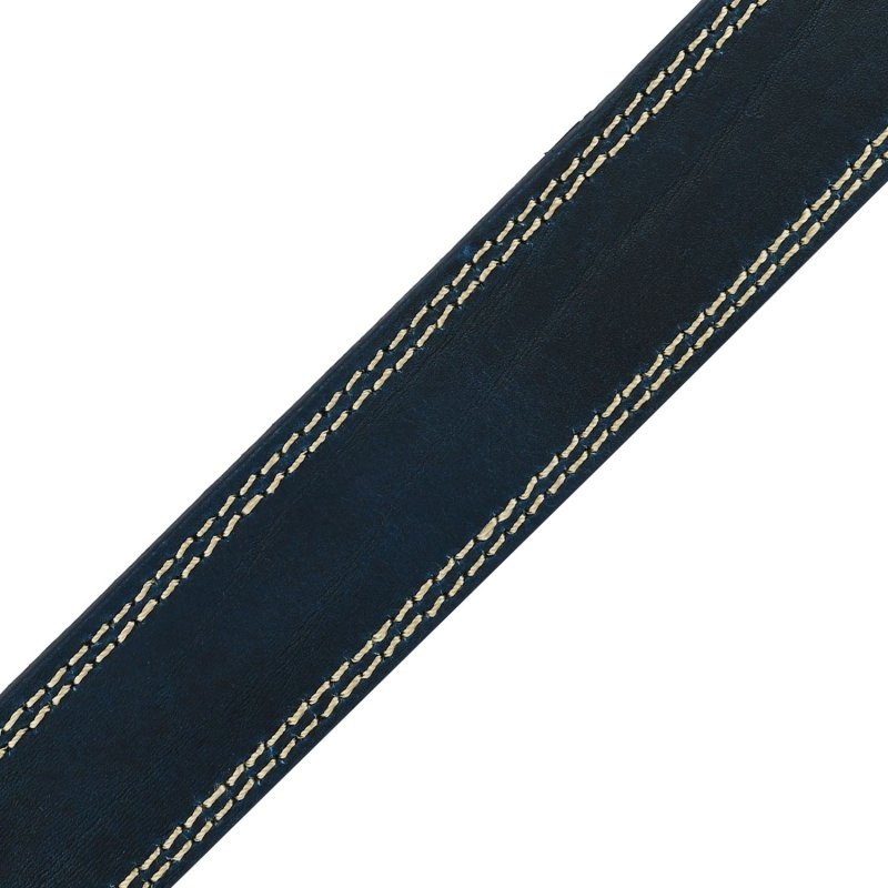 GIANMARCO VENTURI Ceinture Homme en Cuir Véritable, Made In Italy, Raccourcissable 4009 — vue 22