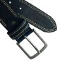 GIANMARCO VENTURI Ceinture Homme en Cuir Véritable, Made In Italy, Raccourcissable 4009 — vue 24