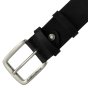 GIANMARCO VENTURI Herrengürtel aus Echtem Leder 4cm, Made In Italy, Kürzbar — Innenansicht