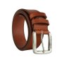 GIANMARCO VENTURI Ceinture Homme en Cuir Véritable 4cm, Made In Italy, Raccourcissable — vue 9