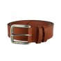 GIANMARCO VENTURI Ceinture Homme en Cuir Véritable 4cm, Made In Italy, Raccourcissable — vue 10