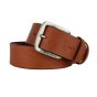GIANMARCO VENTURI Herrengürtel aus Echtem Leder 4cm, Made In Italy, Kürzbar — Ansicht 11