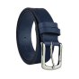 GIANMARCO VENTURI Men's Belt in Genuine Leather Without Stitching, Made In Italy, Can Be Shortened