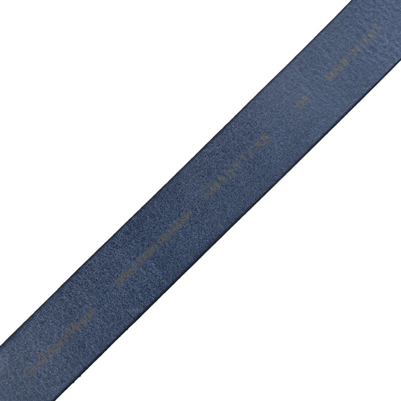 GIANMARCO VENTURI Men's Belt in Genuine Leather Without Stitching, Made In Italy, Can Be Shortened — view 7